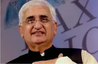  ??  ?? Former Union minister Salman Khurshid