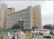  ??  ?? AIIMS gets 8,000-10,000 out-patient cases daily. SANJEEV VERMA/FILE