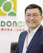  ??  ?? Gamuda Land HCMC general director Wyeren Yap Vooi says Gamuda Land hopes to close the land deal earliest in July.