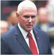  ?? Afp ?? PODER. El vice presidente de EEUU, Mike Pence.