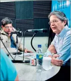  ?? CORTESÍA ?? Guayaquil. Lasso dialogó en una radio local.