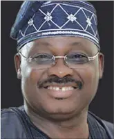  ??  ?? Oyo State Governor, Abiola Ajimobi