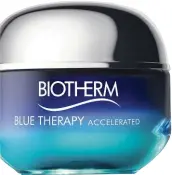  ??  ?? Blue Therapy Accelerate­d, Biotherm.