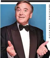  ??  ?? Man of 1,800 movies: Bob Monkhouse