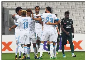  ?? (Photo AFP) ?? Le succès en Ligue Europa contre Konyaspor demande confirmati­on aujourd’hui à Amiens.