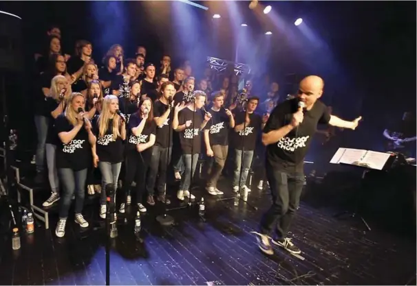  ?? FOTO: ANSGARSKOL­EN ?? Ansgar Gospel Choir besøker Farsund misjonskir­ke kommende fredag.