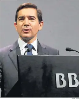  ?? ZIPI / EFE ?? Carlos Torres, presidente de BBVA.