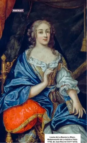 ??  ?? Louise de La Baume Le Blanc, Mademoisel­le de La Vallière (16441710), de Jean Nocret (1617-1672).
Louise de La Vallière et ses enfants, MarieAnne de Bourbon (1666-1739) et Louis de Bourbon (1667-1683),
