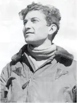  ??  ?? Ezer Weizman in his early Air Force days