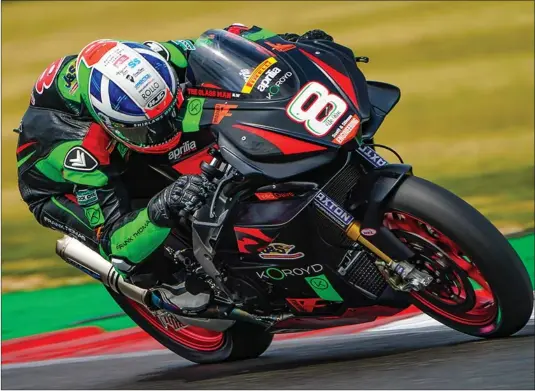  ?? ?? Lewis Rollo enjoyed a promising season in National Superstock and will now make the step up to British Superbikes. Image: Camipix Photograph­y