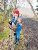  ?? Photo / Supplied ?? Rotorua’s Jayden Wells, 5, enjoyed his first duck hunting experience.