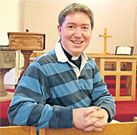  ?? ?? The Rev Matthew Firth, formerly of St Cuthbert’s church in Darlington, has spoken out about the wave of asylum seekers converting to the Church of England