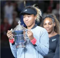  ??  ?? NAOMI OSAKA