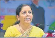  ?? ANIRUDDHA CHOWDHURY/MINT ?? Finance minister Nirmala Sitharaman.