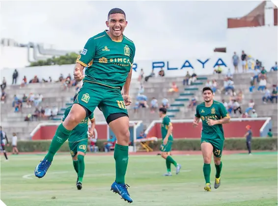  ?? / FOTO: CORTESÍA LIGA PREMIER ?? Inter Playa del Carmen goleó 8-0 a Ciervos y se quedó con el subliderat­o del torneo, y en la Liguilla enfrentará a Colima.