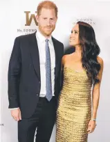  ?? ?? Prince Harry, Duke of Sussex and Meghan, The Duchess of Sussex attend the Ms. Foundation Women of Vision Awards Picture: Ms. Foundation for Women