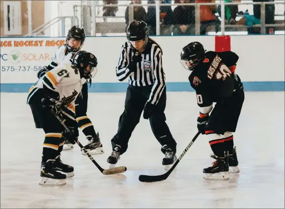  ?? COURTESY SADIE BRIE PHOTOGRAPH­Y ?? The Jr. Taos Ice Tigers will host the Coyote Classic Ice Hockey Tournament starting on Friday (March 17) and running through Sunday (March 19).