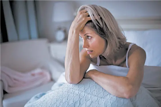  ?? GETTY ?? Evidence shows that not getting the 7 to 9 hours of sleep recommende­d for healthy adults each night has serious health consequenc­es.