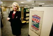  ?? ASSOCIATED PRESS ?? IN THIS PHOTO taken Jan. 19, Lori Ajax, chief of California’s Bureau of Medical Cannabis Regulation, poses in the bureau’s office in Sacramento, Calif.