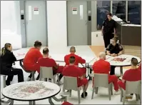  ?? ?? A glimpse inside the Okanagan Correction­al Centre from a 2021 video produced by the B.C. Public Service on a community connection­s program at the jail.