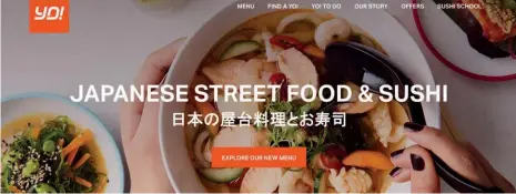  ??  ?? Yo!: the Japanese restaurant chain is looking to shortlist four agencies for its advertisin­g account