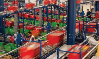  ?? Photograph: David Levene/The Guardian ?? UK companies that have embraced automation, such as Ocado, have thrived in the Covid pandemic.