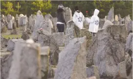  ?? (Kacper Pempel/Reuters) ?? SOME 870,000 Jews were murdered at Treblinka in Nazi-occupied Poland in 1942-1943. Seen here: Israeli youths visit the memorial at the death camp.