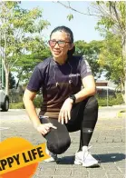  ?? FANNY IMANUDDIN FOR JAWA POS ?? AWAL MULAI: Fanny memulai race pertamanya pada 2016. Waktu itu dia mengambil kategori 5 kilometer.