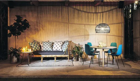  ?? ARTICLE ?? Article’s new outdoor collection features modern and slim design, plus the return of classic rattan pieces, which are proving to be popular this season.