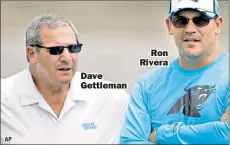  ?? ?? Dave Gettleman
Ron Rivera