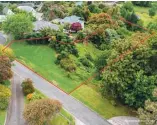  ?? Photo / Supplied ?? The 1432sqm section for sale on 27 Bellfield Place, in Bethlehem, Tauranga.