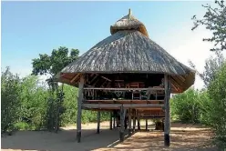  ??  ?? Rhino Safari Camp on the shores of Lake Kariba…camping on stilts.