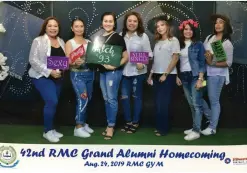  ??  ?? L-R Marie Rose Atienza, Shy Taylaran Borbano, Kathryn Pauyon, Sharon Borre, Elsie Bolotaolo, Josephine Melencion and Anajane Morales