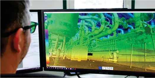  ?? ?? Spécialisé dans l’ingénierie numérique 3D, Gambi-M développe des solutions disruptive­s, notamment pour accélérer le déploiemen­t du Building Informatio­n Modeling (BIM) dans l’industrie nucléaire. (Crédits : Gambi-M)
