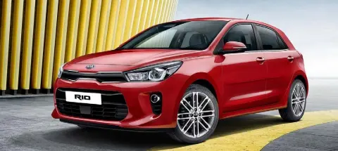  ??  ?? FULL OF SPACE: The Kia Rio has a lot of good qualities, but the bumpy ride and too much road noise lets the car down