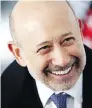  ??  ?? Lloyd Blankfein