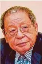  ??  ?? Lim Kit Siang