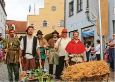  ?? Archivfoto: Erich Echter ?? Im Herbst 2018 ist es wieder so weit: Aichach feiert seine Mittelalte­rlichen Marktta ge.