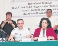  ??  ?? El alcalde de Cuajimalpa, Adrián Rubalcava declaró que requiere un mínimo de 2 mil millones de pesos para atender las necesidade­s del territorio.