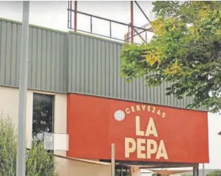  ?? ?? Fábrica de cervezas La Pepa, en Jerez de la Frontera // ABC