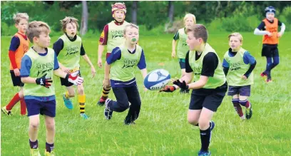  ??  ?? Sale Sharks Rugby Developmen­t Camps