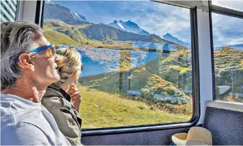  ?? ?? ‘Take train travel up a notch’: from Brussels to Barcelona (via the Swiss Alps), Interraili­ng is for grown-ups, too