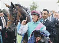  ?? PICTURE: PA ?? NO 1: Frankie Dettori was peerless when winning the Yorkshire Oaks at York on Enable last summer.