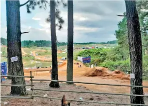 ?? ?? The Fox Hill Supercross race resumed this year after a hiatus of five years