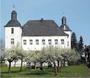  ?? RP-FOTO (ARCHIV): WOLFGANG KAISER ?? Haus Neersdonk in Tönisvorst ist eine ehemalige Wasserburg, die sich heute in Privatbesi­tz befindet. Sie wurde im 17. Jahrhunder­t errichtet.