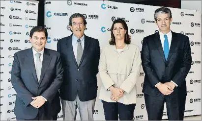  ?? ARCHIVO ?? Raúl, José Luis, Tamara y Daniel Díaz-varela, directivos de la empresa familiar
