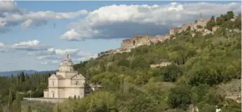  ?? SUSAN WRIGHT/THE NEW YORK TIMES ?? The best pecorino cheese comes from the Val d’Orcia area of Tuscany.