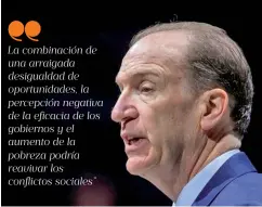  ??  ?? David Malpass, presidente del Banco Mundial
EFE