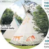  ??  ?? based on two sharing a gypsy caravan or £320 based on two sharing a yurt.