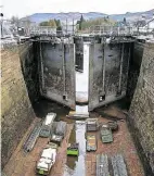  ?? PHOTO: SCOTTISH CANALS ?? Scottish Canals budget covers the cost of large projects such as lock gate repair and replacemen­t on the Caledonian Canal.